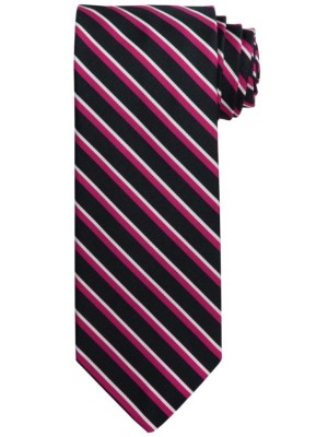 VioletStripe Custom Logo Tie